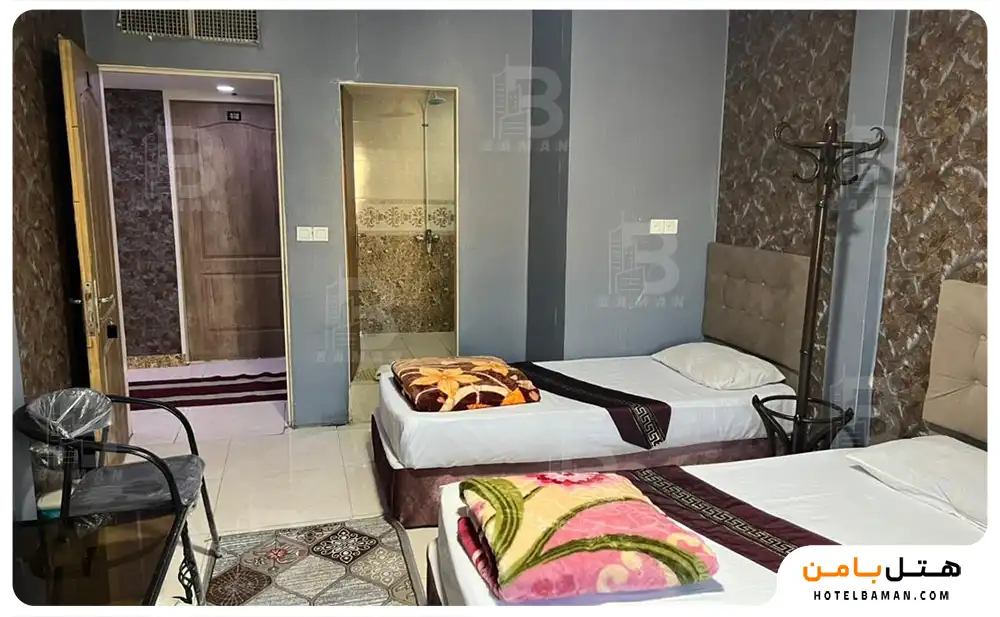 اتاق دوتخته دبل (اقامت بدون صبحانه)